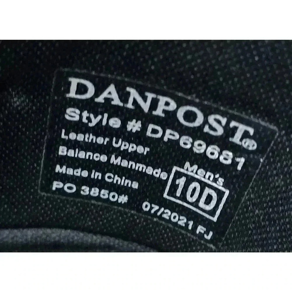 Dan Post Albuquerque Waterproof Work Boot DP69681, Distressed Mid Brown Sz 10 D - Picture 11 of 13